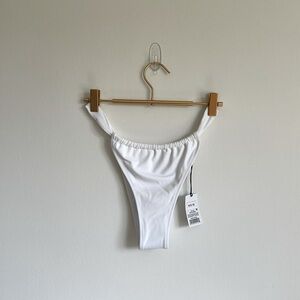 NWT Shade & Shore Ultra High Leg Ultra Cheeky Bikini Bottom SIZE M